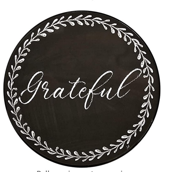 Range Kleen Range Covers Chalkboard Farmhouse Style Black White 4 Pack Set - Picture 2 of 7